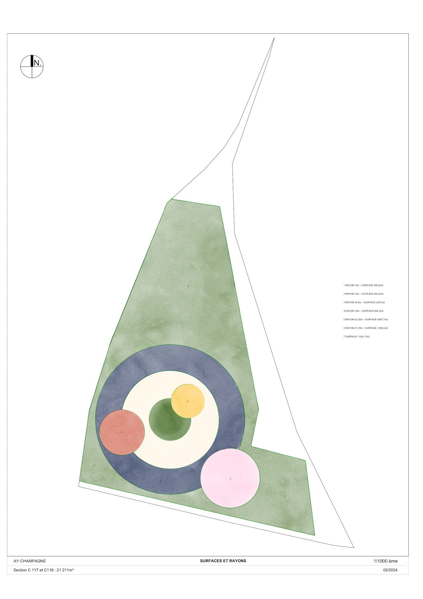 Agroglyphe Land Art, collaboration Mélanie Laurent et Perrier-Jouët
